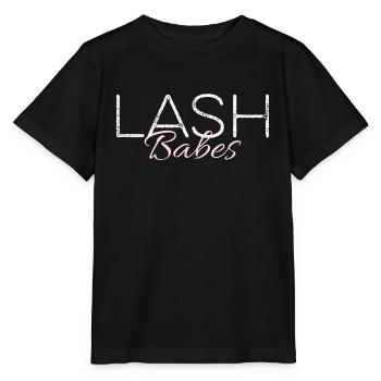Lash Babes Eyelash Artist Eyelash Technique - Stanley/Stella MINI CREATOR Kids’ T-Shirt - black - Front - Mikhail (115cm)