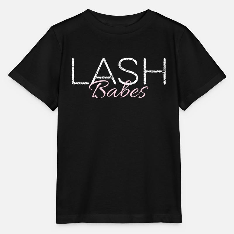 Lash Babes Wimpernkünstler Wimperntechnik - Stanley/Stella Kinder T-Shirt MINI CREATOR  - Schwarz