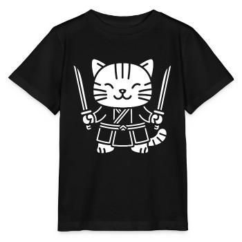 KENDO - Stanley/Stella Kinder T-Shirt MINI CREATOR  - Schwarz - Vorne - Mikhail (115cm)