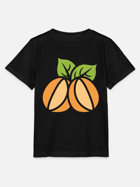 Haselnuss - Stanley/Stella Kinder T-Shirt MINI CREATOR  - Schwarz