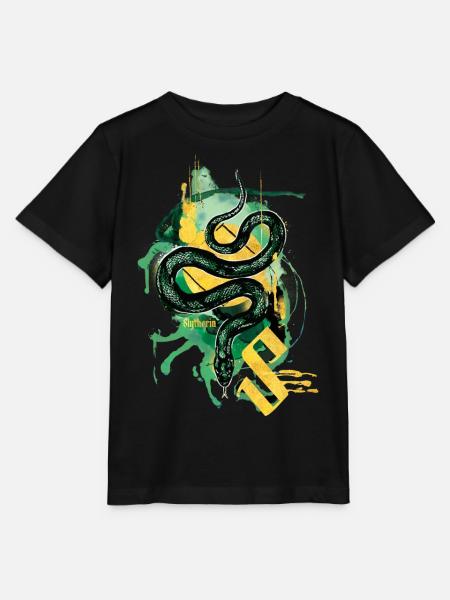 Harry Potter Slytherin Snake - T-shirt MINI CREATOR barn från Stanley/Stella - svart
