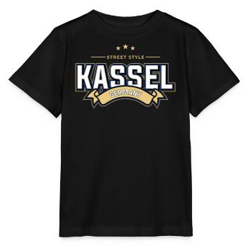 Kassel - Stanley/Stella Kinder T-Shirt MINI CREATOR  - Schwarz - Vorne - Mikhail (115cm)