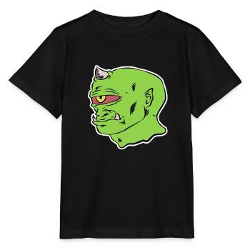 Zombie - Stanley/Stella Kinder T-Shirt MINI CREATOR  - Schwarz - Vorne - Mikhail (115cm)