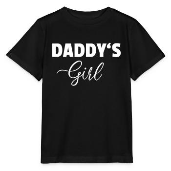 Daddy's Girl - cadeau fille à sa belle-fille - T-shirt bio MINI CREATOR Stanley/Stella Enfant - noir - Devant - Mikhail (115cm)