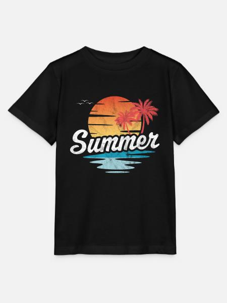 Sommer - Stanley/Stella Kinder T-Shirt MINI CREATOR  - Schwarz