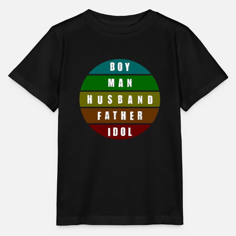 mode de vie masculin - T-shirt bio MINI CREATOR Stanley/Stella Enfant - noir
