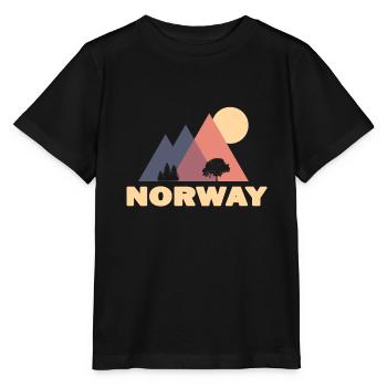 Norway - Stanley/Stella MINI CREATOR Kids’ T-Shirt - black - Front - Mikhail (115cm)