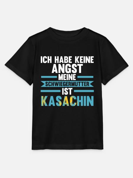 Ich habe keine Angst meine Schwiegermutter ist Kas - Stanley/Stella Kinder T-Shirt MINI CREATOR - Schwarz