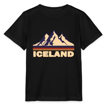 Islande - T-shirt bio MINI CREATOR Stanley/Stella Enfant - noir - Devant - Mikhail (115cm)
