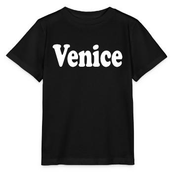 Venise - T-shirt bio MINI CREATOR Stanley/Stella Enfant - noir - Devant - Mikhail (115cm)