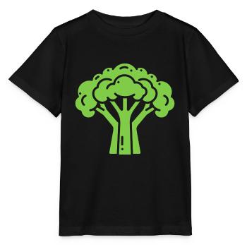 broccoli - Stanley/Stella MINI CREATOR Kids’ T-Shirt - black - Front - Mikhail (115cm)