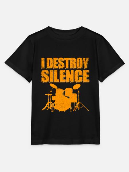 Batteur batteur batteur cadeau batteur - T-shirt bio MINI CREATOR Stanley/Stella Enfant - noir