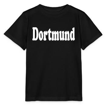 Dortmund - T-shirt bio MINI CREATOR Stanley/Stella Enfant - noir - Devant - Mikhail (115cm)