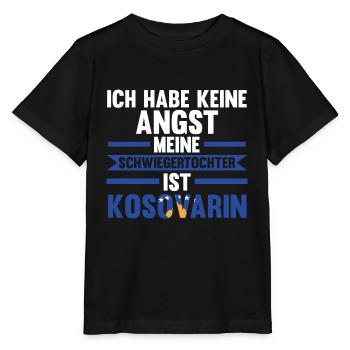 Ich habe keine Angst meine Schwiegertochter ist Ko - Stanley/Stella Kinder T-Shirt MINI CREATOR  - Schwarz - Vorne - Mikhail (115cm)