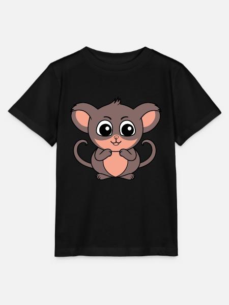 Koboldmaki - Stanley/Stella Kinder T-Shirt MINI CREATOR - Schwarz
