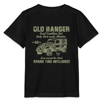 Old Banger 60. Geburtstag Geschenk Gute Kondition - Stanley/Stella Kinder T-Shirt MINI CREATOR  - Schwarz - Vorne - Mikhail (115cm)