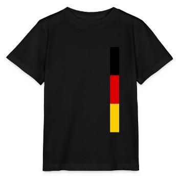 Germany Flag Germany German Flag German - Stanley/Stella MINI CREATOR Kids’ T-Shirt - black - Front - Mikhail (115cm)