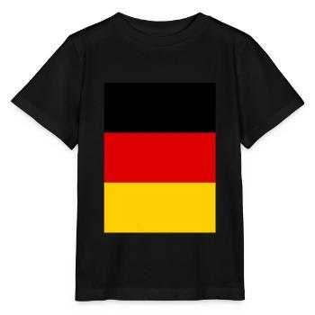 Germany Flag Germany German Flag German - Stanley/Stella MINI CREATOR Kids’ T-Shirt - black - Front - Mikhail (115cm)