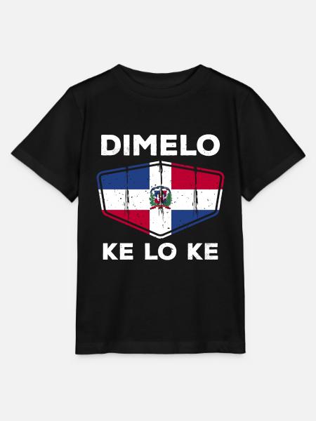República Dominicana - Camiseta para niños MINI CREATOR de Stanley/Stella - negro
