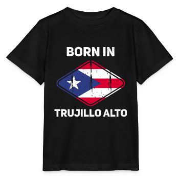 Porto Rico - T-shirt bio MINI CREATOR Stanley/Stella Enfant - noir - Devant - Mikhail (115cm)