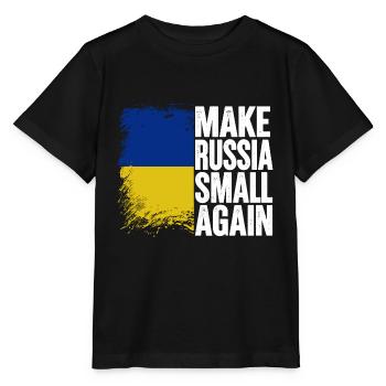 Make russia small again - Stanley/Stella MINI CREATOR Kids’ T-Shirt - black - Front - Mikhail (115cm)