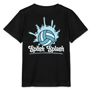 Splish Splash Aufblasbarer Sphere Squad Wasserball - Stanley/Stella Kinder T-Shirt MINI CREATOR  - Schwarz - Vorne - Mikhail (115cm)