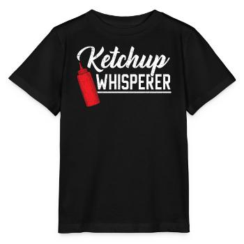 Gewürze Food Lover Tomatenketchup Flüsterer - Stanley/Stella Kinder T-Shirt MINI CREATOR  - Schwarz - Vorne - Mikhail (115cm)