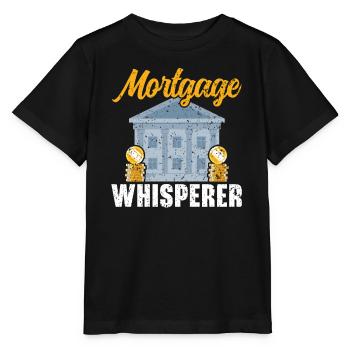 Agent de crédit Profession Agent de prêt de dettes - T-shirt bio MINI CREATOR Stanley/Stella Enfant - noir - Devant - Mikhail (115cm)