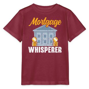 Credit Officer Job Profession Debt Loan Officer - Stanley/Stella MINI CREATOR Kids’ T-Shirt - burgundy - Front - Kain (125cm)