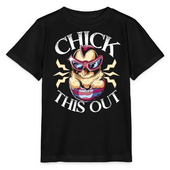 Hühnerzüchter Hühnerflüsterer Nutztier - Stanley/Stella Kinder T-Shirt MINI CREATOR  - Schwarz - Vorne - Mikhail (115cm)