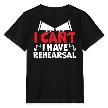 Ich kann nicht haben Probekünstler Schauspielerin Schauspieler - Stanley/Stella Kinder T-Shirt MINI CREATOR  - Schwarz - Vorne - Mikhail (115cm)