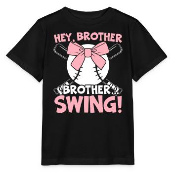 Amateur de baseball Joueur de baseball Entraîneur de baseball - T-shirt bio MINI CREATOR Stanley/Stella Enfant - noir - Devant - Mikhail (115cm)