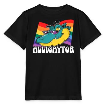 Gay Rights Rainbow Pride Month LGBTQ Gay Pride - Stanley/Stella MINI CREATOR Kids’ T-Shirt - black - Front - Mikhail (115cm)