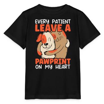 Tierflüsterer, Tierarzt, Tierarzt, Tierarzt - Stanley/Stella Kinder T-Shirt MINI CREATOR  - Schwarz - Vorne - Mikhail (115cm)