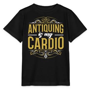 Antiquing Antique Lover Antique Hunting Antiquer - T-shirt bio MINI CREATOR Stanley/Stella Enfant - noir - Devant - Mikhail (115cm)