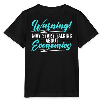Économiste Professeur d’économie Profession Économie - T-shirt bio MINI CREATOR Stanley/Stella Enfant - noir - Devant - Mikhail (115cm)