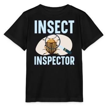 Bug Catcher Bug Expert Insect Lover Entomology - Stanley/Stella MINI CREATOR Kids’ T-Shirt - black - Front - Mikhail (115cm)