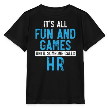 HR Manager Human Resource Mitarbeiter Job Beruf - Stanley/Stella Kinder T-Shirt MINI CREATOR  - Schwarz - Vorne - Mikhail (115cm)