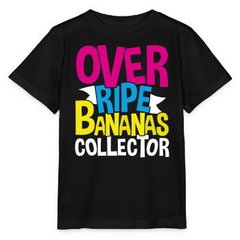 Banana Bread Baker Bakery Baking Chef Cook Food - Stanley/Stella MINI CREATOR Kids’ T-Shirt - black - Front - Mikhail (115cm)