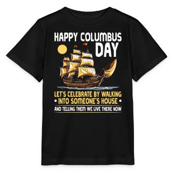 Journée des Amérindiens autochtones - T-shirt bio MINI CREATOR Stanley/Stella Enfant - noir - Devant - Mikhail (115cm)