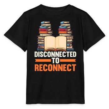 Digital Detox Mobile Phone Fasting Go Offline - T-shirt bio MINI CREATOR Stanley/Stella Enfant - noir - Devant - Mikhail (115cm)