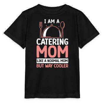 Service traiteur Restauration Chef serveur - T-shirt bio MINI CREATOR Stanley/Stella Enfant - noir - Devant - Mikhail (115cm)