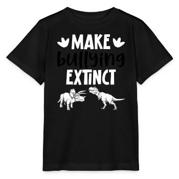 Journée de l’unité Anti Intimidation Prévention Gentillesse - T-shirt bio MINI CREATOR Stanley/Stella Enfant - noir - Devant - Mikhail (115cm)