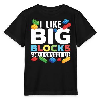 Baumeister Bausteine Blöcke Spielspielzeug - Stanley/Stella Kinder T-Shirt MINI CREATOR  - Schwarz - Vorne - Mikhail (115cm)