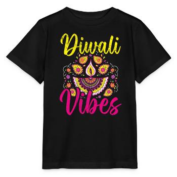 Frohes Diwali Diwali Fest Indischer Hinduismus - Stanley/Stella Kinder T-Shirt MINI CREATOR  - Schwarz - Vorne - Mikhail (115cm)