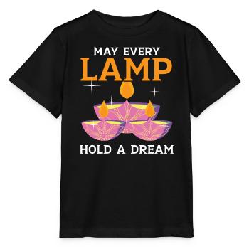Frohes Diwali Diwali Fest Indischer Hinduismus - Stanley/Stella Kinder T-Shirt MINI CREATOR  - Schwarz - Vorne - Mikhail (115cm)