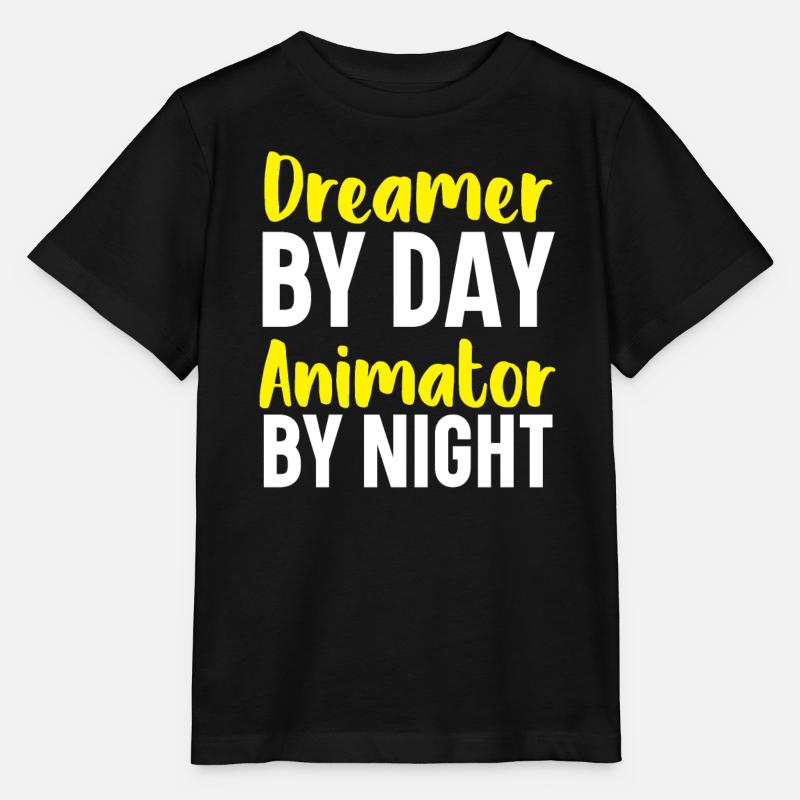 3D-Animator Animieren von Keyframes, Rendern von Animationen - Stanley/Stella Kinder T-Shirt MINI CREATOR - Schwarz
