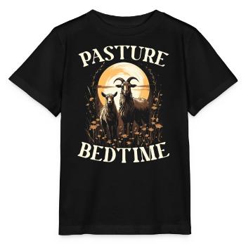 Ziegenliebhaber Kid Ranch Wolle Bauernhof Tierzucht - Stanley/Stella Kinder T-Shirt MINI CREATOR  - Schwarz - Vorne - Mikhail (115cm)