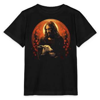 Goat Lover Kid Ranch Wool Farm Animal Farming - T-shirt bio MINI CREATOR Stanley/Stella Enfant - noir - Devant - Mikhail (115cm)