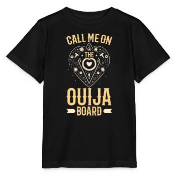 Ouija Board Paranormal Spirit Board Halloween - T-shirt bio MINI CREATOR Stanley/Stella Enfant - noir - Devant - Mikhail (115cm)